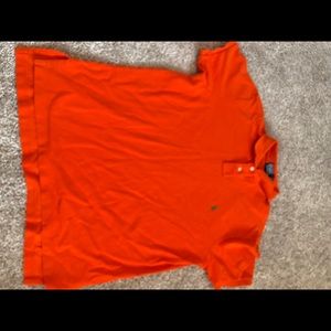 bright Orange polo shirt